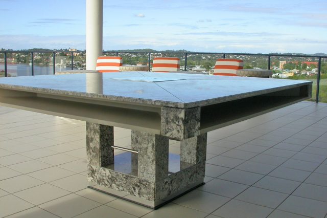 Antique White Granite Table 1